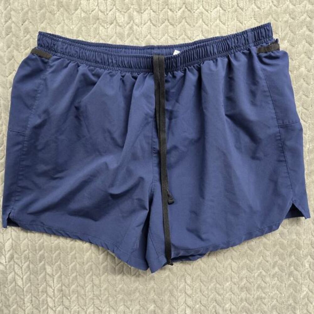 Road Runner Running‎ Shorts Men's XL Athletic Elastic Waistband Lined Brief Blue